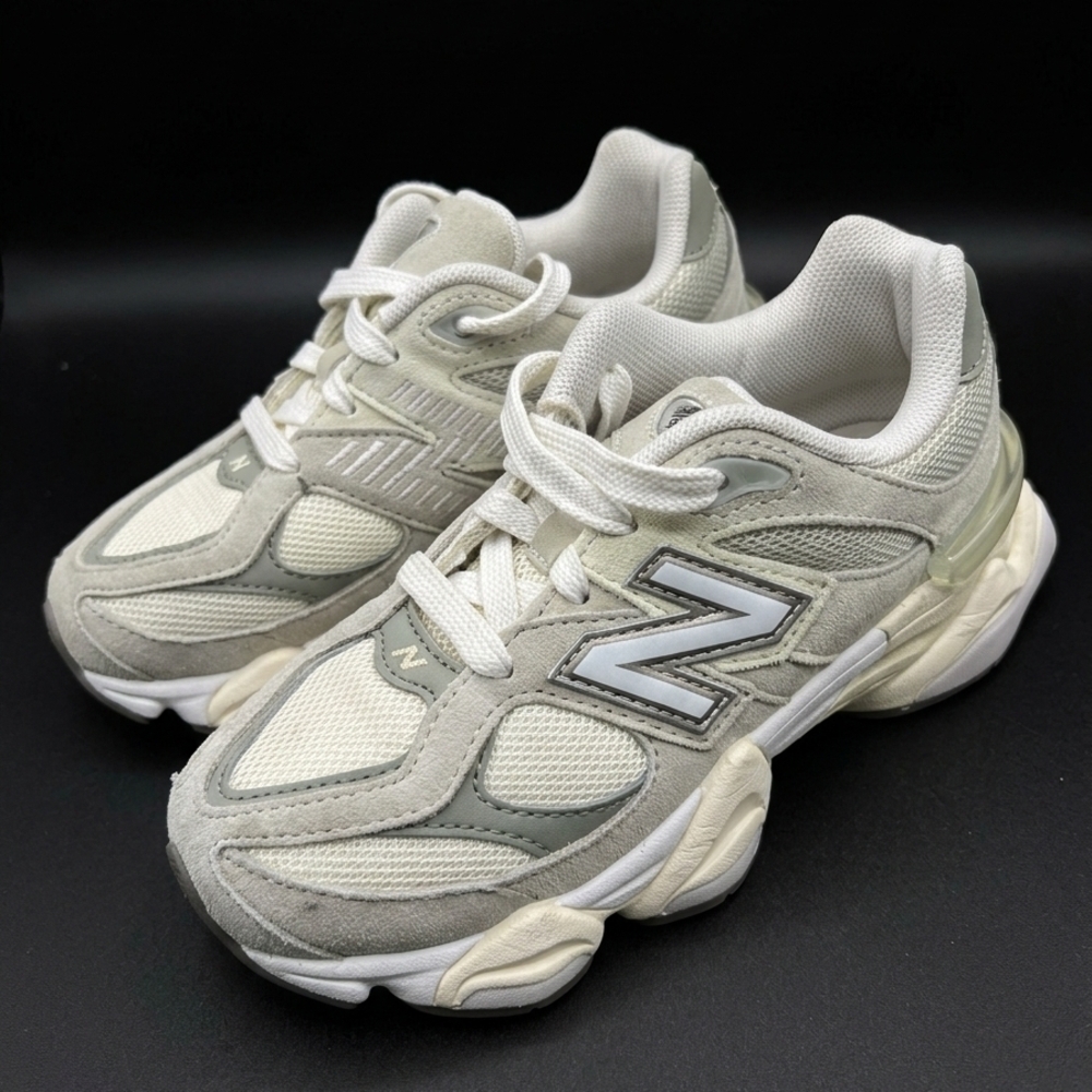 New Balance Kids Sneakers - Gray and Cream